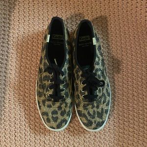 Kate spade keds leopard sneakers